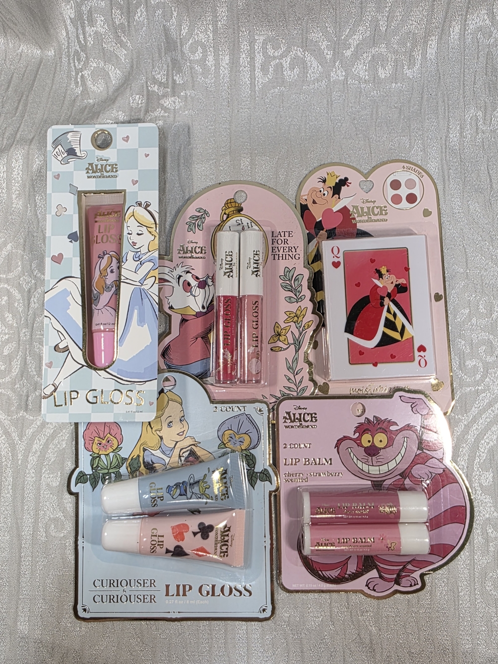 Disney Alice in Wonderland Lip Gloss Set